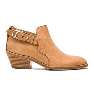 Rag and Bone Camel Nubuck Booties
